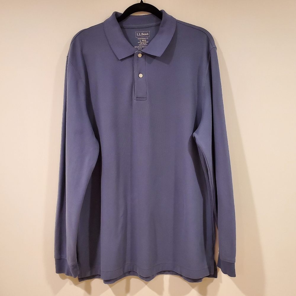 L.L. Bean Polo Shirt Men's Size L Regular